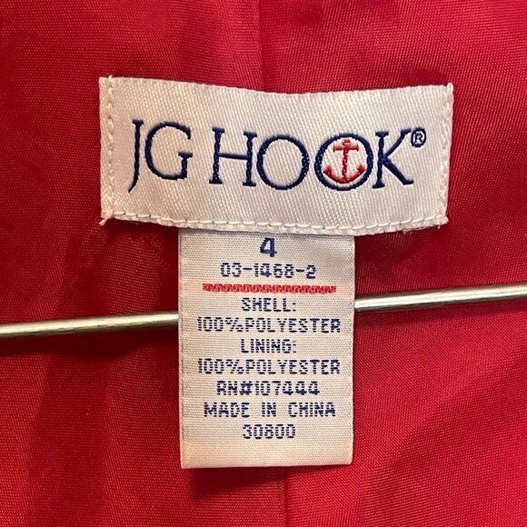 Vtg JG Hook Women Novelty Retro Rockabilly Pinup Flutter Chiffon Maxi Dress 4 - Picture 8 of 12